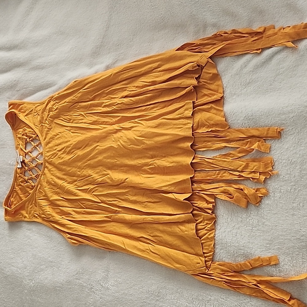 Shayenne fringe tank top
